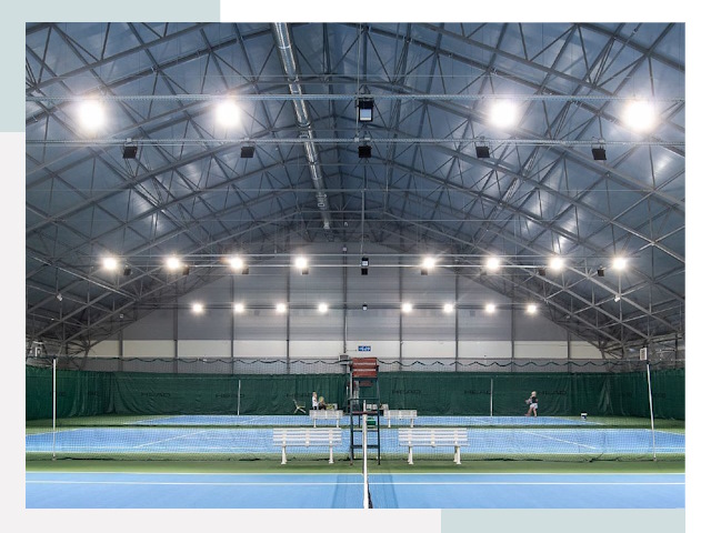 Строительство теннисных кортов в Дзержинск от 610 руб.