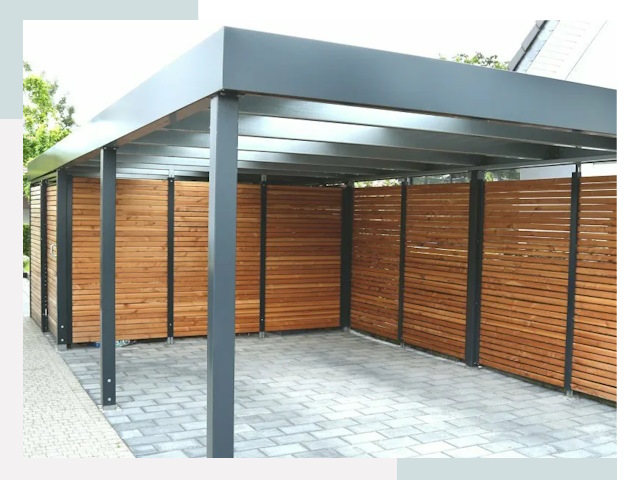 Навесы для парковки в Дзержинске