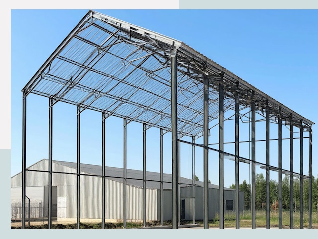 Прямо стенные ангары от СтальСтрой-Дзр по цене 610 руб.