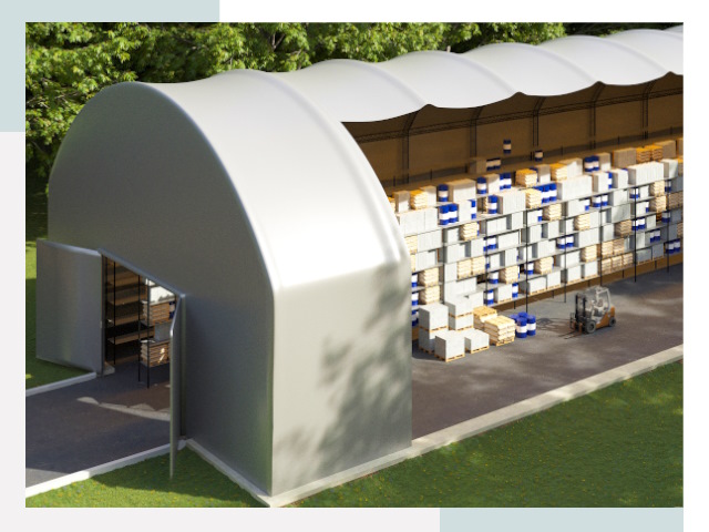 Тентовые ангары в Дзержинске