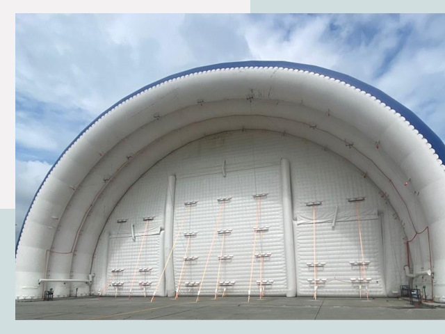 Пневмокаркасные ангары от СтальСтрой-Дзр по цене от 610 руб.