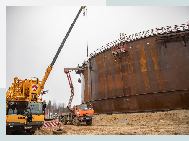 Монтаж резервуаров в Дзержинске от 610 руб. за м³