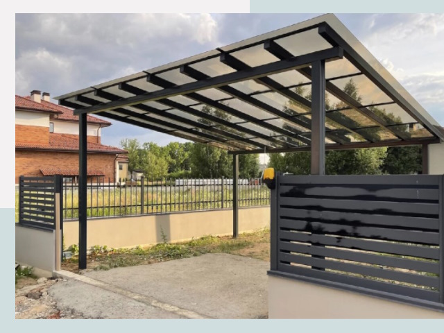 Металлические навесы в Дзержинск от 610 руб. за м²