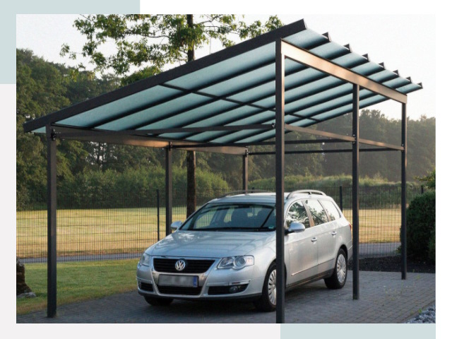 Навесы для автомобилей в Дзержинске