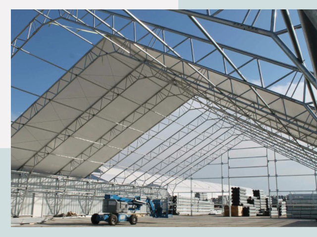 Каркасно-тентовые сооружения от СтальСтрой-Дзр по цене 610 руб.