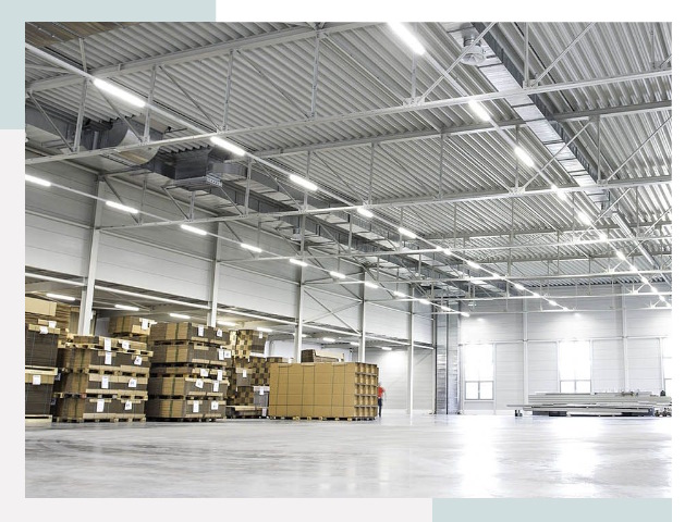 Освещение ангаров в Дзержинске