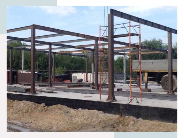 Фундамент для ангаров в Дзержинске