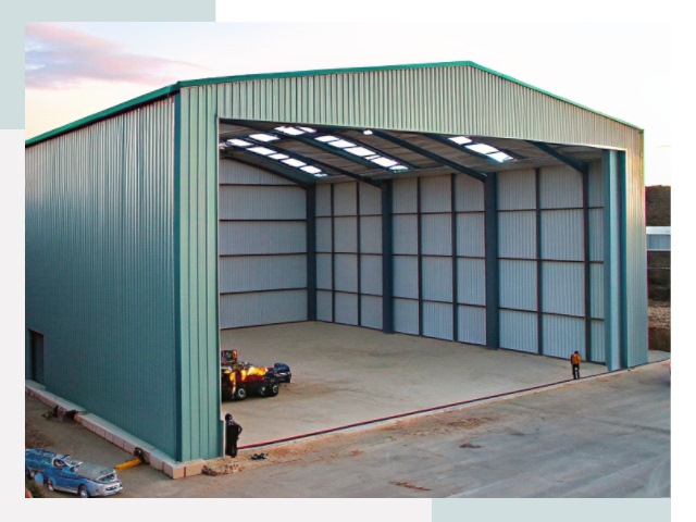 Строительство ангаров в Дзержинске