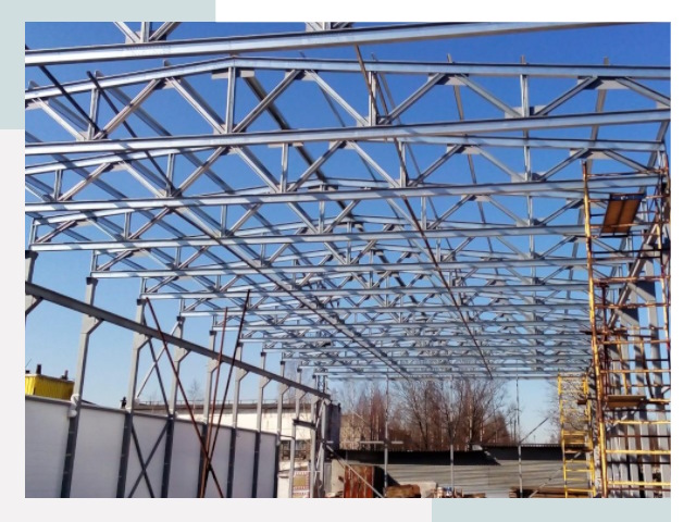 Металлокаркасы для складов в Дзержинске